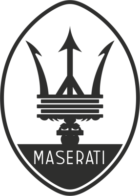 Maserati logo - Stickers Auto Maserati Maserati logo - Stickers Auto Maserati