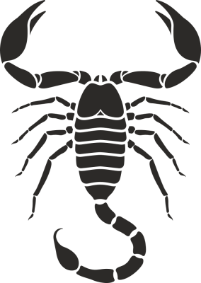 Sticker Zodiaque Scorpion - Stickers Signes du Zodiaque