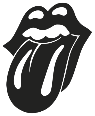 Logo rolling stones - Stickers Rolling Stones