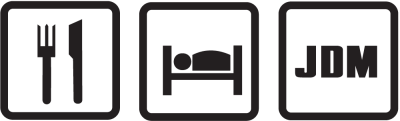 Jdm Eat Sleep Jdm 3 - Stickers Racer & Drift Jdm Eat Sleep Jdm 3 - Stickers Racer & Drift