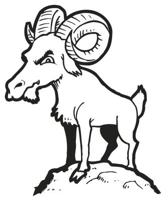 Sticker Belier - Stickers Animaux Sticker Belier - Stickers Animaux