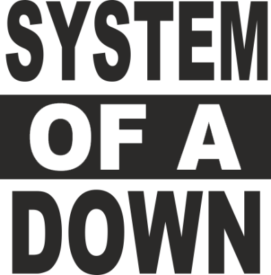 System of a Down - Stickers Groupe Métal
