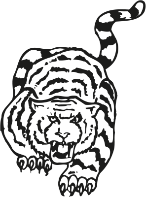 tigre - Stickers Felin tigre - Stickers Felin