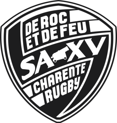 Sticker Rugby SA XV Charente Agoulème 2 - Stickers Rugby