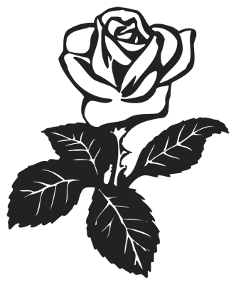 Sticker Rose - Stickers Fleurs Sticker Rose - Stickers Fleurs