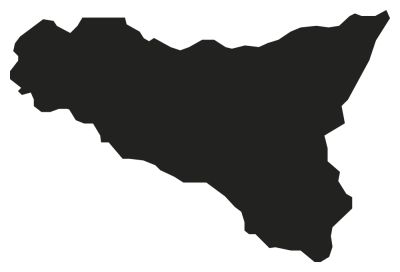 sticker Sicile - Stickers Silhouette de Pays sticker Sicile - Stickers Silhouette de Pays