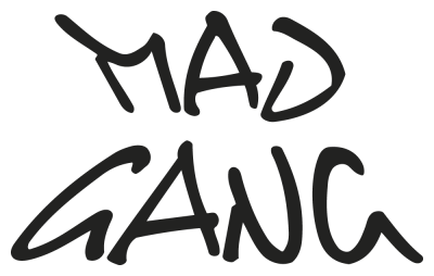 mad gang - Stickers Humours