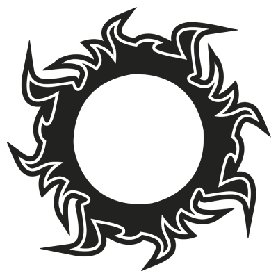 sticker soleil - Stickers Tribal