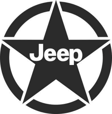 Sticker Etoile US Jeep 2 - Stickers Etoile US Sticker Etoile US Jeep 2 - Stickers Etoile US