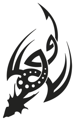 Sticker dragon - Stickers Tribal Sticker dragon - Stickers Tribal