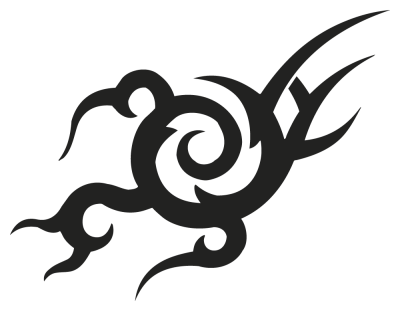 sticker scorpion tribal - Stickers Tribal