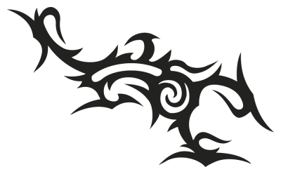 Sticker Scorpion tribal - Stickers Tribal Sticker Scorpion tribal - Stickers Tribal