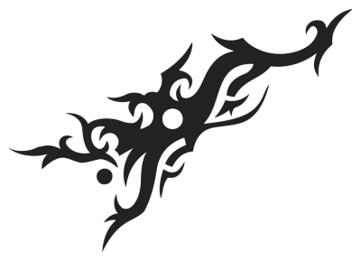 sticker scorpion tribal - Stickers Tribal