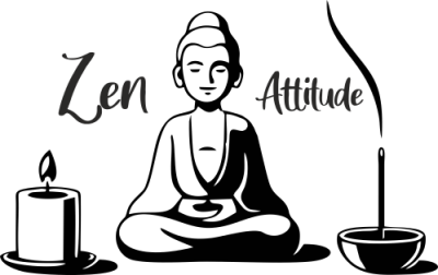 Sticker Mural Zen attitude - Stickers Zen