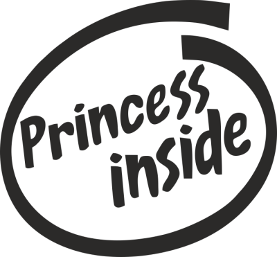 Princess Inside - Stickers Racer & Drift Princess Inside - Stickers Racer & Drift