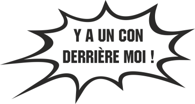 Sticker Humour Con - Stickers Humours Sticker Humour Con - Stickers Humours