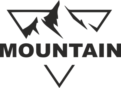 Sticker Mountain Montagne - Stickers Escalade & Randonnée