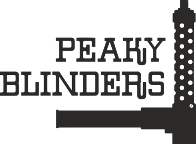 Sticker Peaky Blinders Gun Mitrailette - Stickers Peaky Blinders