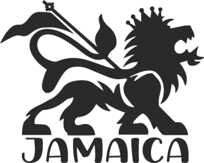 Sticker muraux Lion Reggae Jamaïque - Stickers Monuments