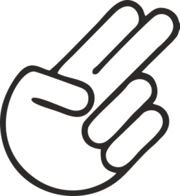 JDM Hand the pleaser - Stickers Racer & Drift JDM Hand the pleaser - Stickers Racer & Drift