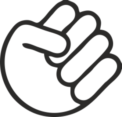 JDM Hand the fister - Stickers Racer & Drift JDM Hand the fister - Stickers Racer & Drift