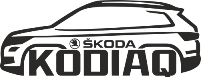 Sticker SKODA Kodiaq Suv - Stickers Auto Skoda