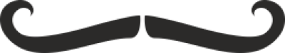 Moustache 8 - Stickers Racer & Drift Moustache 8 - Stickers Racer & Drift