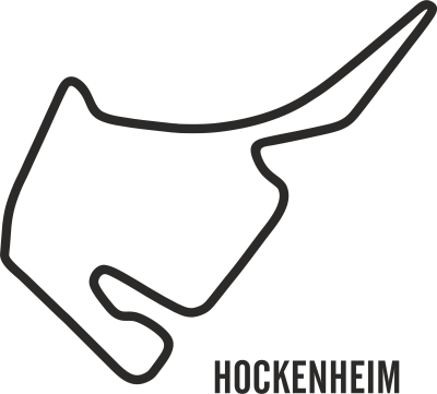Sticker Circuit Hockenheim - Stickers Circuits F1