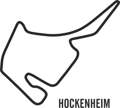 Sticker Circuit Hockenheim - Stickers Circuits F1 Sticker Circuit Hockenheim - Stickers Circuits F1