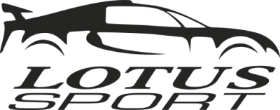 Sticker LOTUS Sport logo - Stickers Auto Lotus