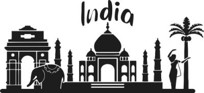 Sticker muraux India Inde - Stickers Monuments Sticker muraux India Inde - Stickers Monuments