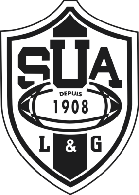 Sticker Rugby SUA Sporting Union Agen Lot-et-Garonne 3 - Stickers Rugby