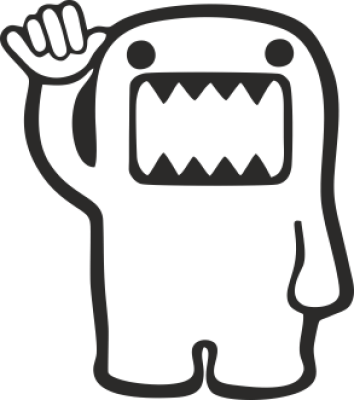 Domo cool - Stickers Racer & Drift Domo cool - Stickers Racer & Drift