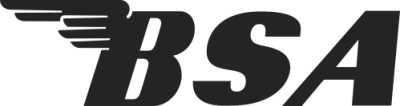 Sticker MOTO BSA Logo (2) - Stickers Moto BSA