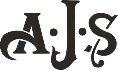 Sticker MOTO A.J.S Logo - Stickers Moto AJS