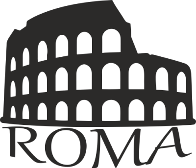 Sticker muraux Amphithéâtre de Rome Italie - Stickers Monuments