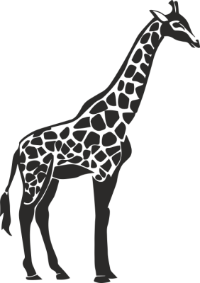 Sticker Muraux Girafe - Stickers Muraux Animaux