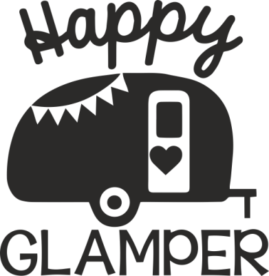 Sticker Happy Glamper - Stickers Caravane