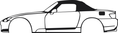 Sticker Silhouette Véhicule Honda S2000 - Sticker Silhouette Véhicule Sticker Silhouette Véhicule Honda S2000 - Sticker Silhouette Véhicule