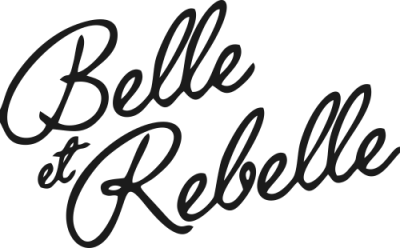 Sticker Citation Belle et Rebelle - Stickers Citation Chambre