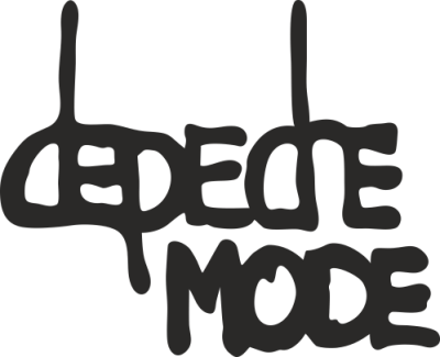 Sticker Depeche Mode - Stickers Groupes de Rock