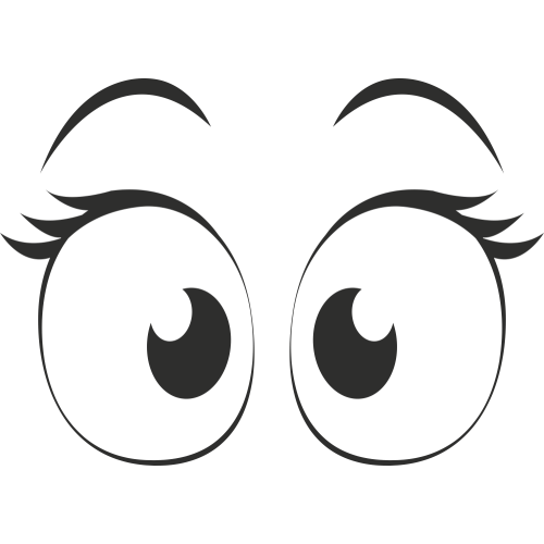 Sticker Yeux 6 - ref.11380 | MPA Déco