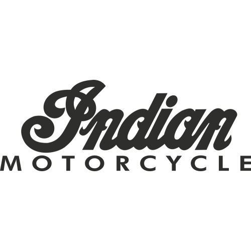 2 Stickers Indian Motorcycle - Décor Réservoir, Casque, Etc. - Vinyle - Neuf Sous Film