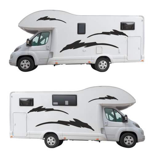 Stickers Camping Car Kit Griffes ref.d13066 MPA Déco