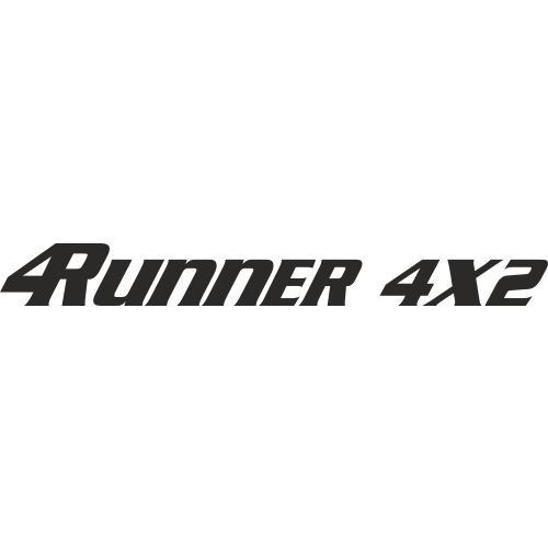 Sticker TOYOTA 4Runner 4x2 | MPA Déco