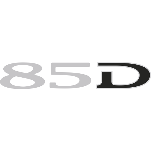 Sticker TESLA 85 D | MPA Déco