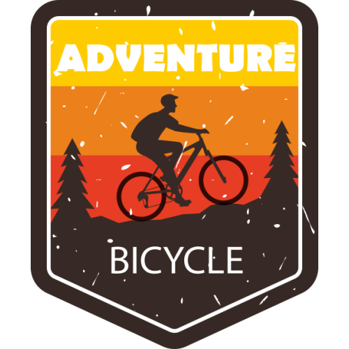 adventure sticker for bike