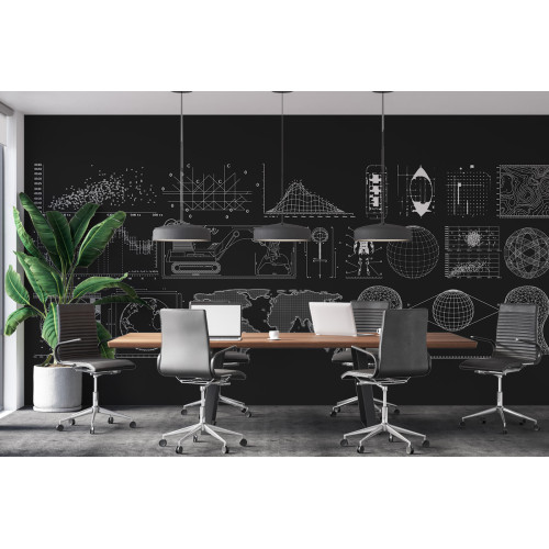 Papier Peint Panoramique Design Futuriste | MPA Déco