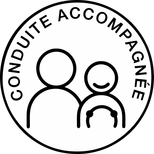 Sticker Conduite Accompagnée - ref.d20270