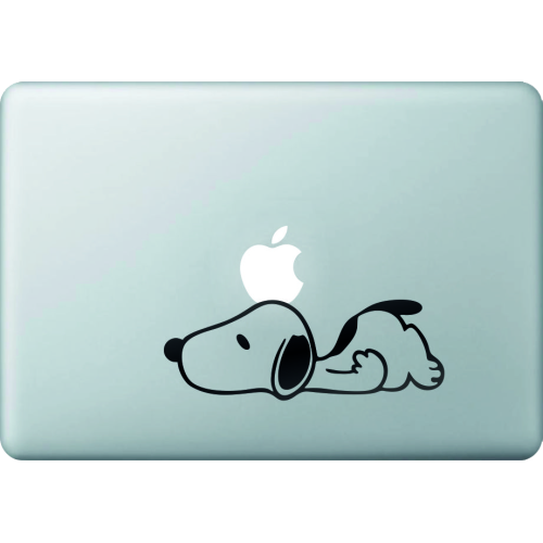 snoopy macbook sticker snoopy macbook sticker